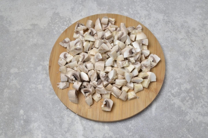 Салат с шампиньонами