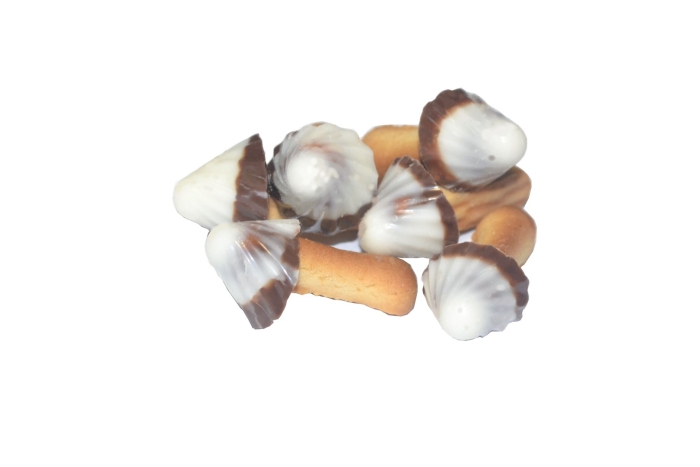 Опята в белой и темной глазури ванюшкины сладости