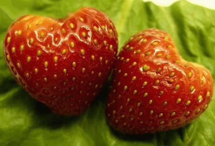 Сердечко клубники