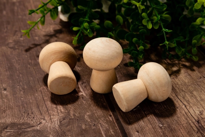 Деревянные грибы