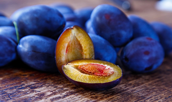 Слива синяя