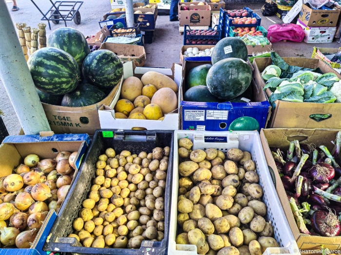 Фрукты в крыму июле