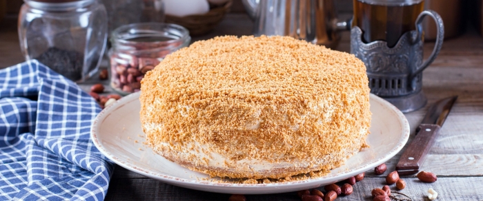 Бабушкин медовик