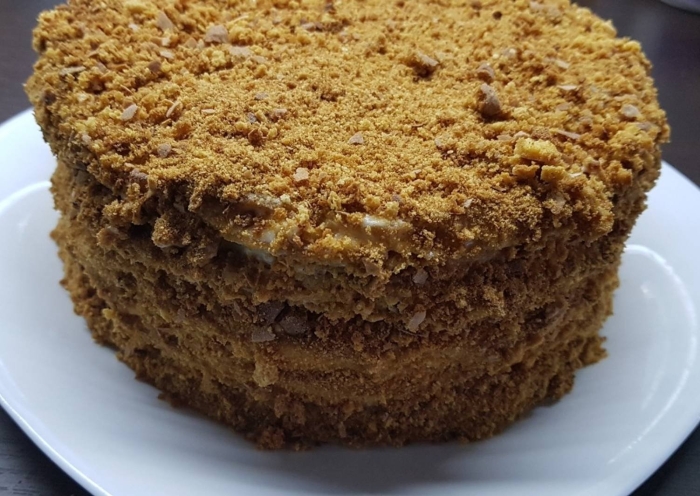 Торт медовик домашний