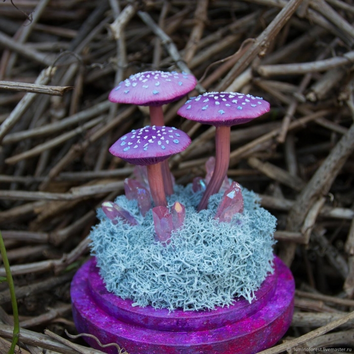 Фиолетовый мухомор