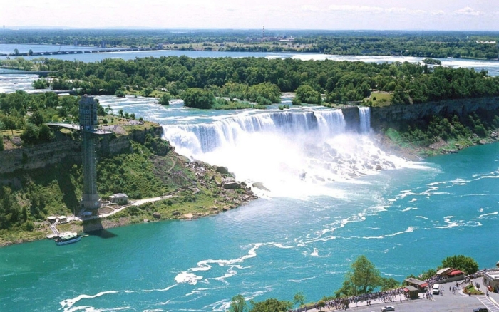 Ниагарский водопад на реке ниагара