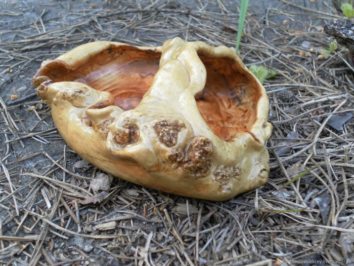 Изделия из сувеля и капа березы