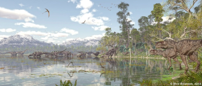 Мезозойская эра юрский период