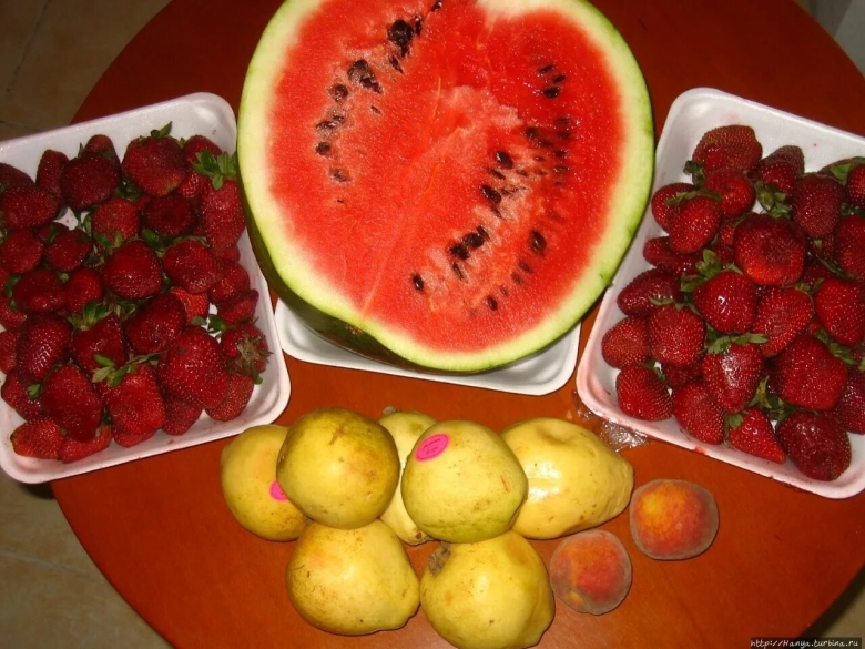 Экзотические фрукты Египта