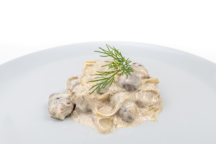 Сливочный соус с грибами