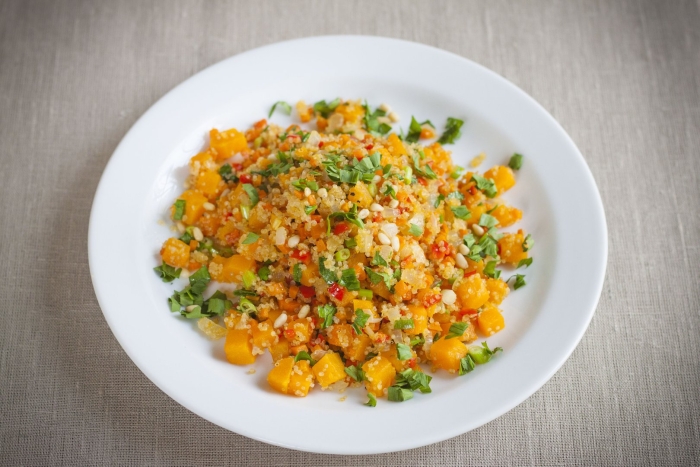 Киноа с тыквой