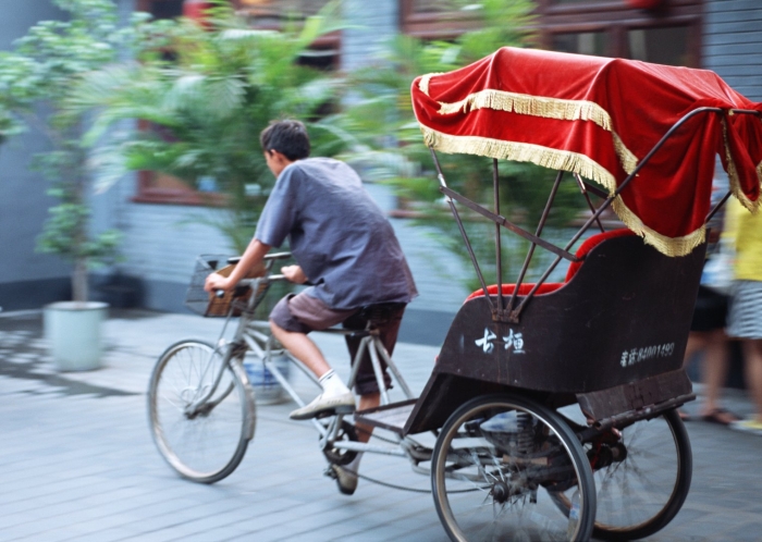 Китайская повозка рикши