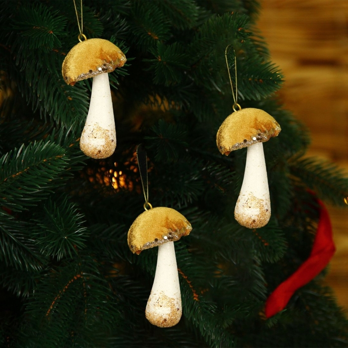 Елочное украшение гриб