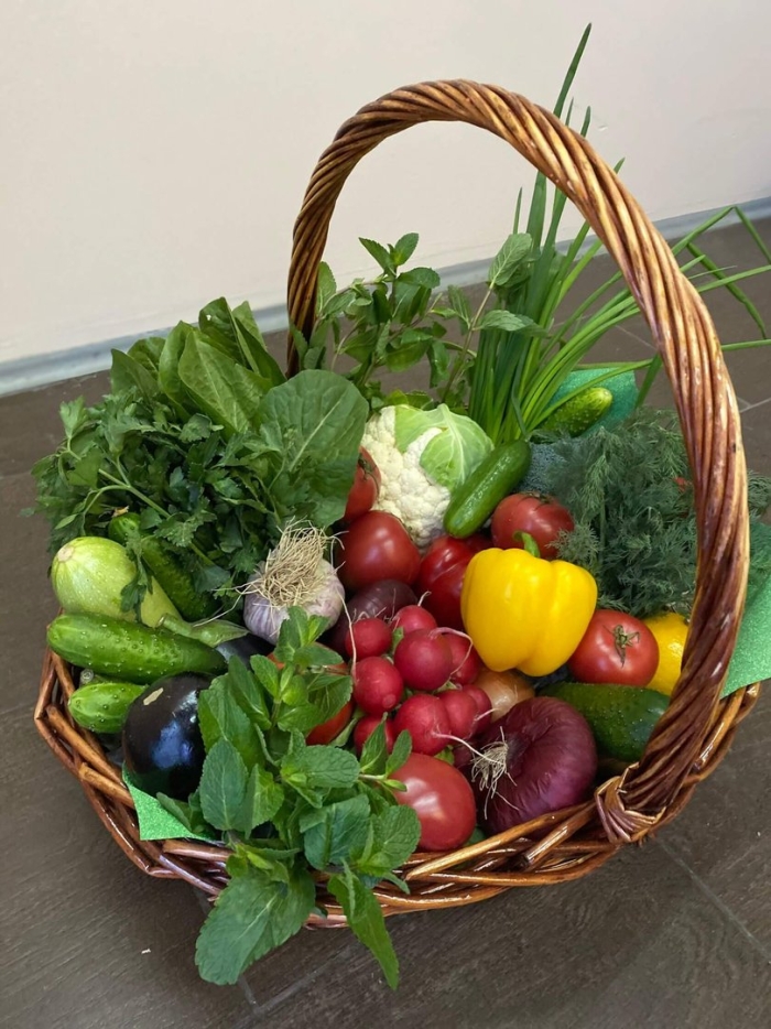 Овощная корзина в подарок