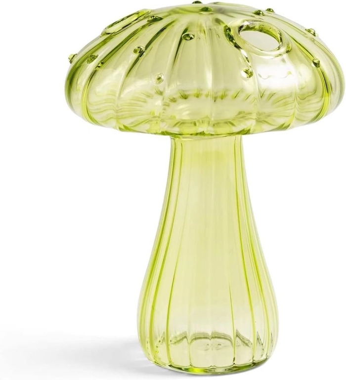 Стеклянная ваза в форме гриба