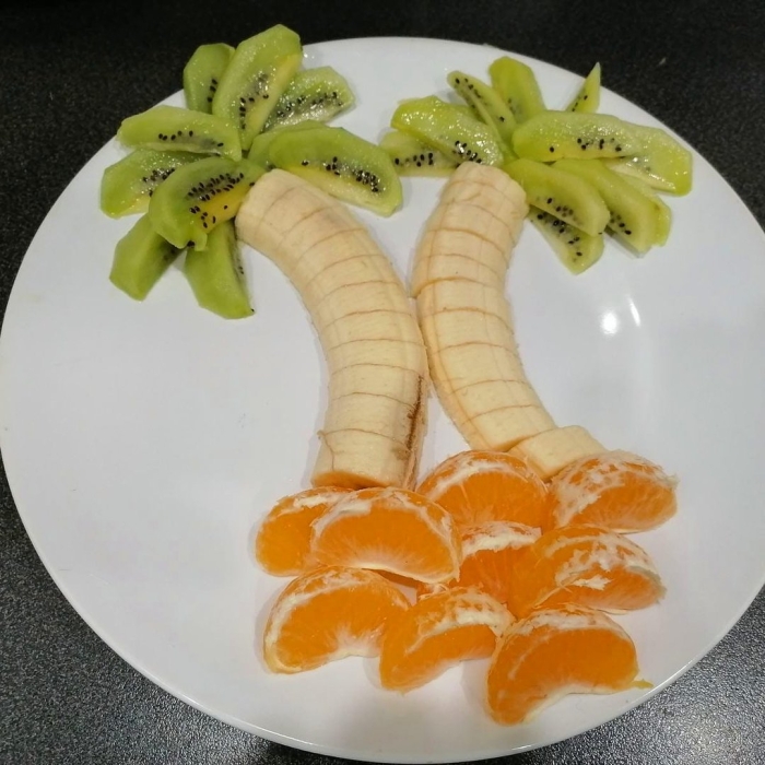 Красивая нарезка фруктов