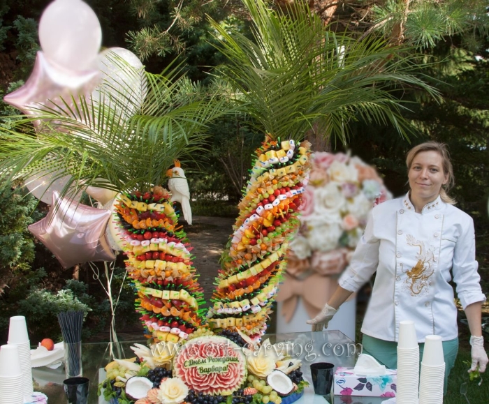 Карвинг из фруктов