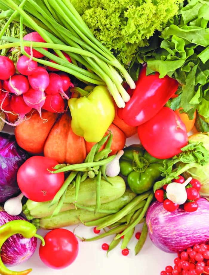 Свежие овощи
