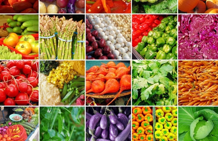 Яркие овощи