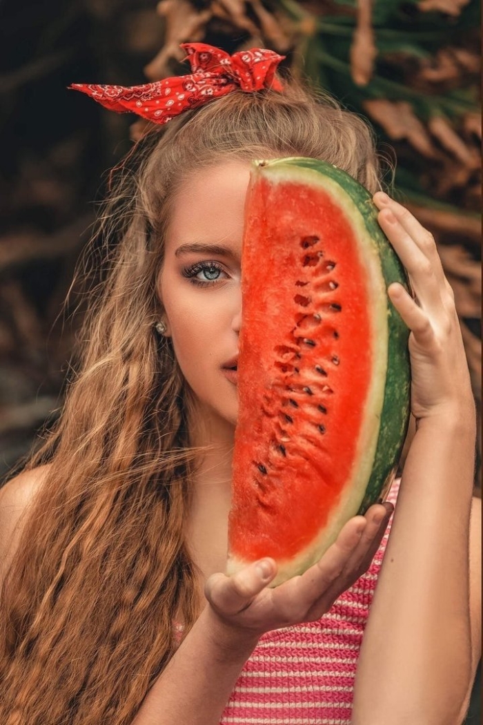 Фотосессия с арбузами