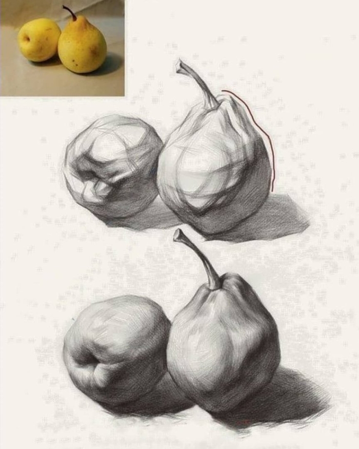 Рисунки натюрморт