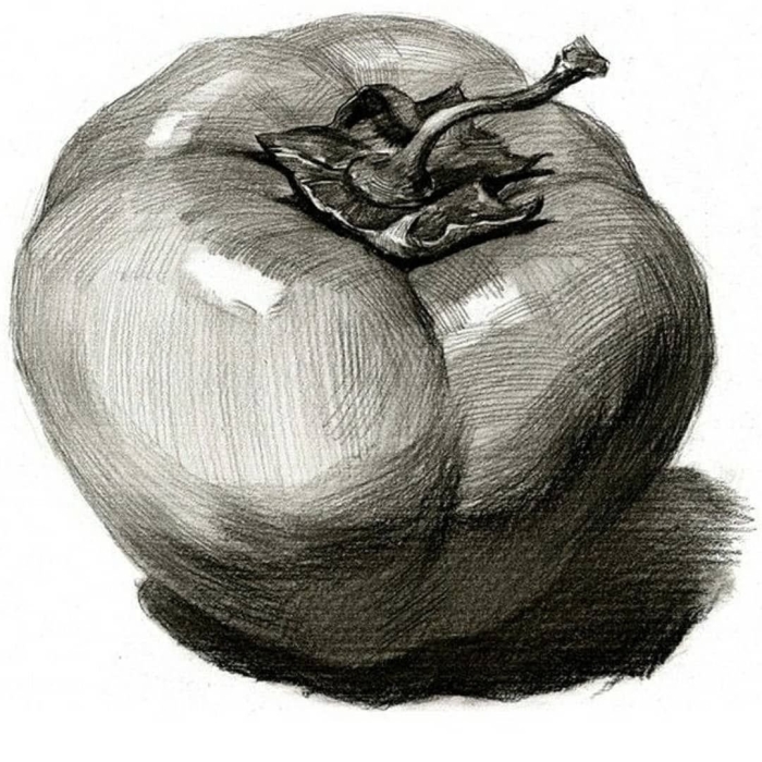 Рисунки углем