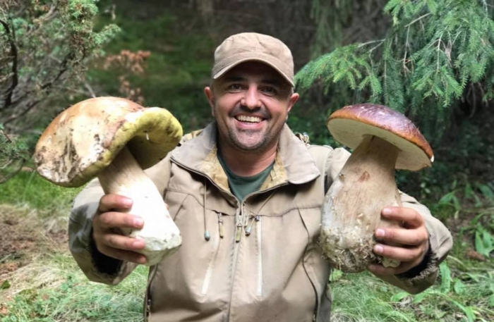 Самый большой белый гриб