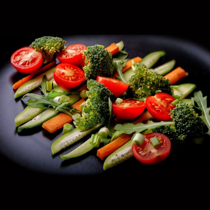 Салаты из свежих овощей