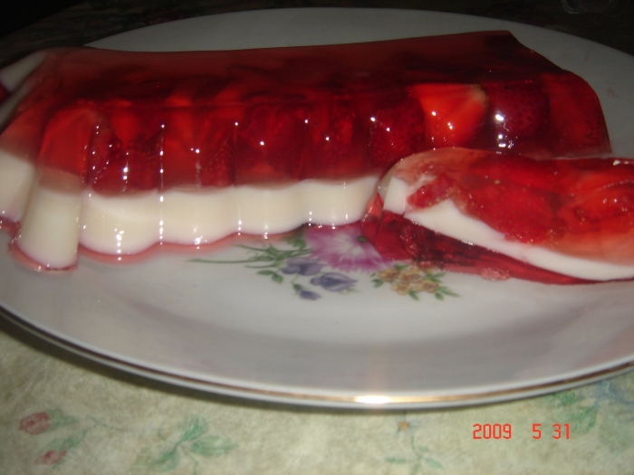 Клубничное желе