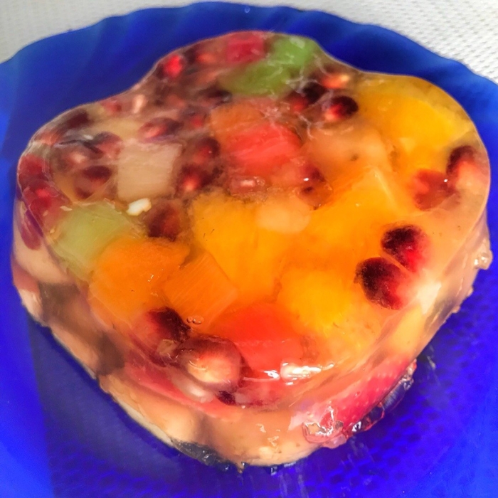 Десерт из желатина