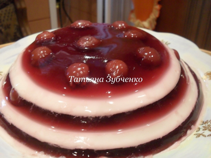 Вишневое желе
