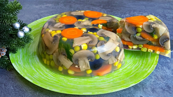 Заливное блюдо