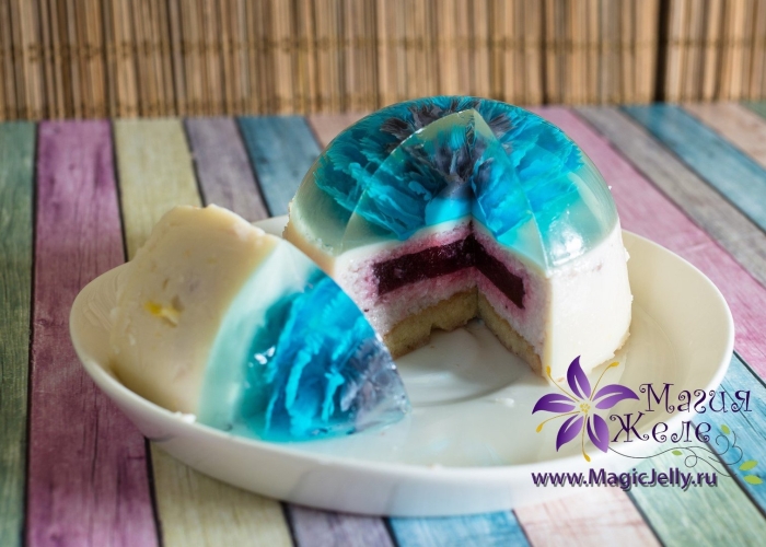 Торт с желе