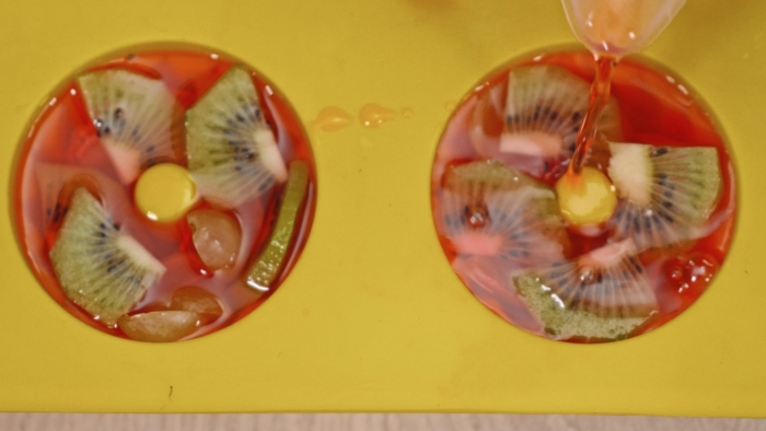 Желе с фруктами