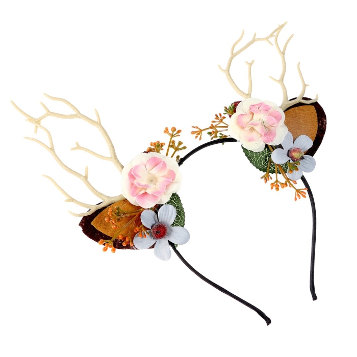 Ободок с рогами