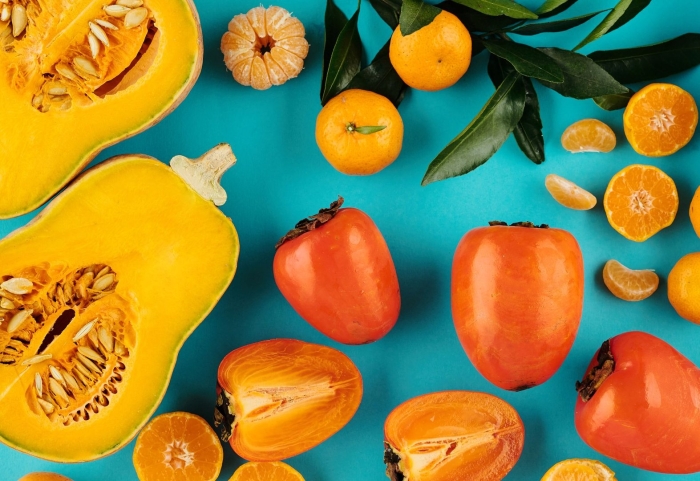 Овощи оранжевого цвета