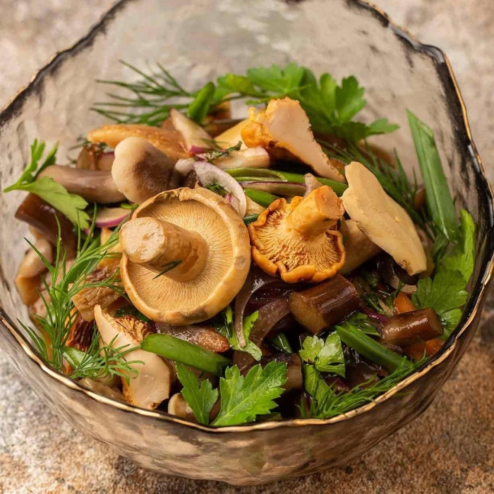 Жареные грибы