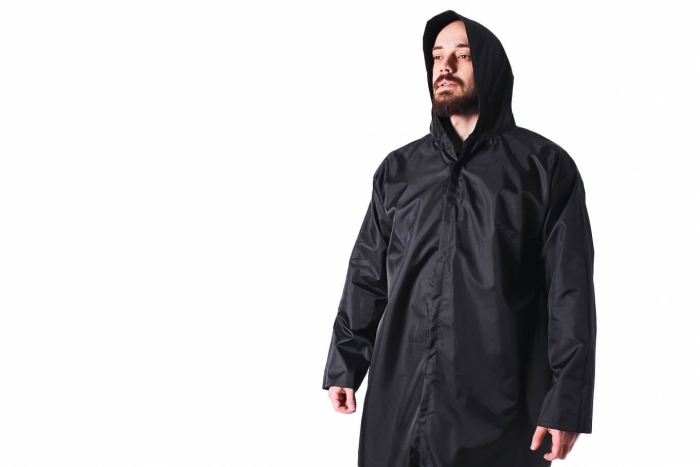 Дождевик черный