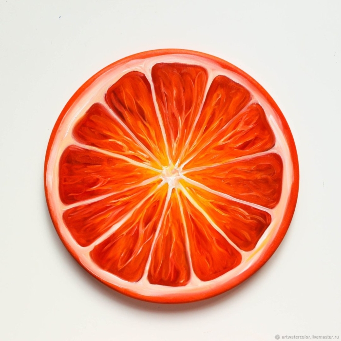 Апельсин круглый