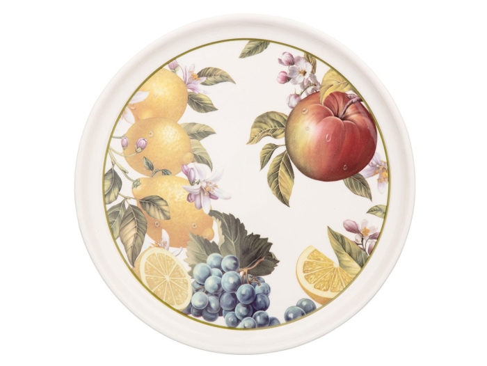 Фруктовая тарелка с крышкой