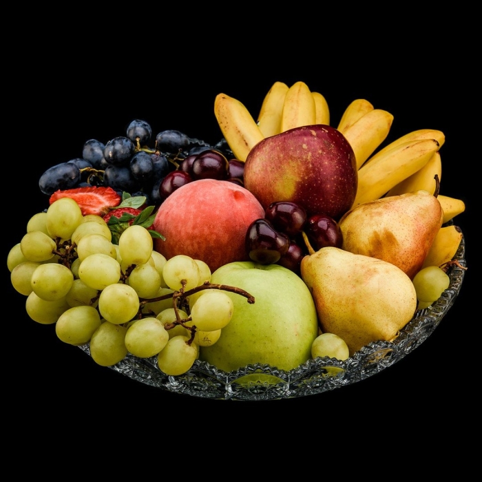 Ваза для фруктов круглая