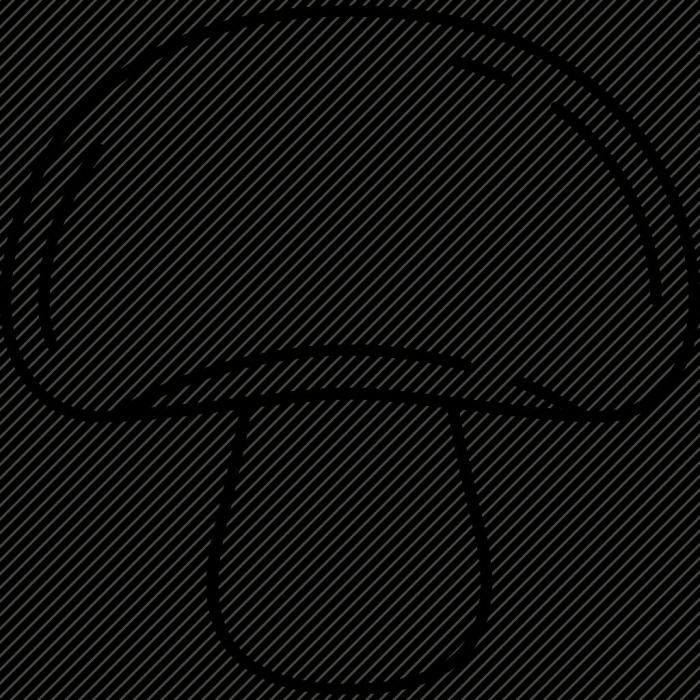 Трафарет гриб