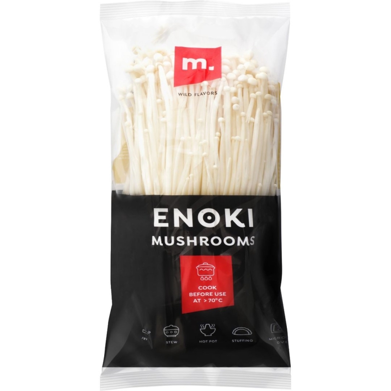 Грибы еноки