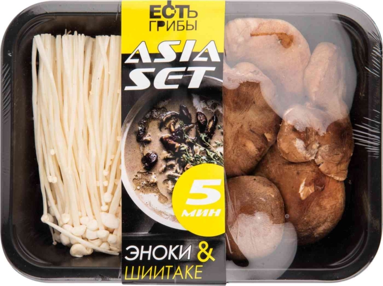 Корейские грибы эноки