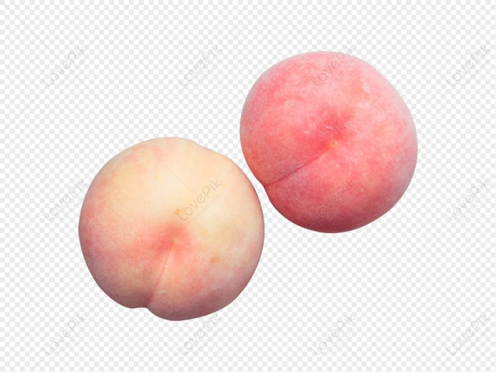 Персики на белом фоне