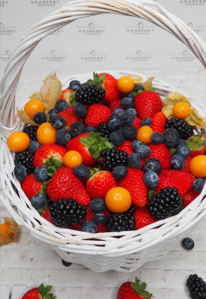 Корзинка с ягодами