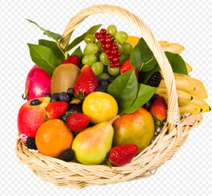 Корзина с фруктами