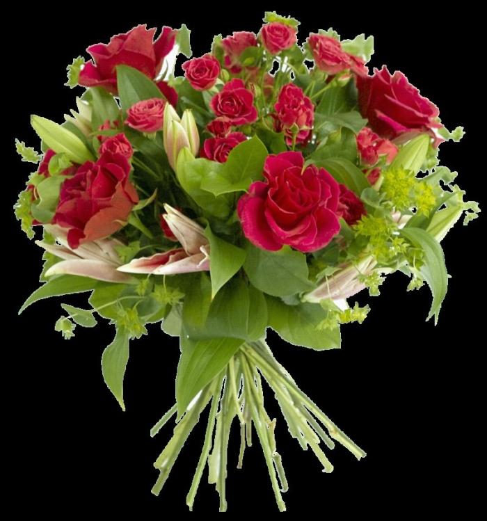 Букет с розами