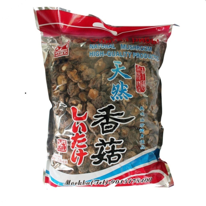 Сушеные грибы шиитаке