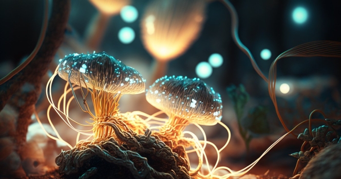 Люминесцентные грибы